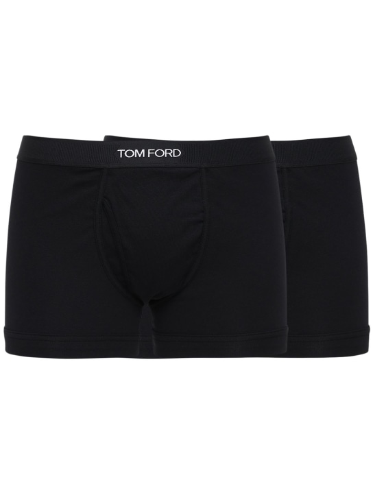LuisaViaRoma Tom FordSET DI 2 BOXER IN COTONE
