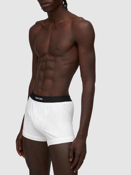 LuisaViaRoma Tom FordSET DI 2 BOXER IN COTONE