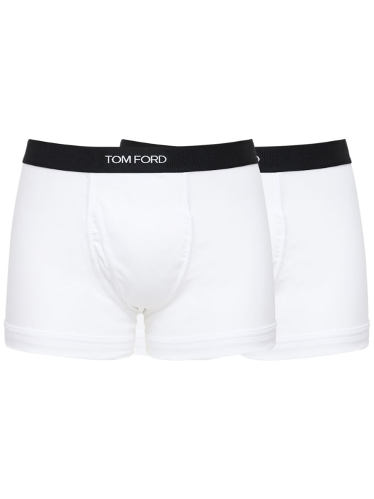 LuisaViaRoma Tom FordSET DI 2 BOXER IN COTONE