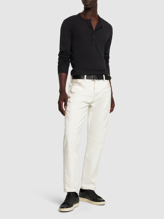 LuisaViaRoma Tom FordT-shirt Henley In Lyocell