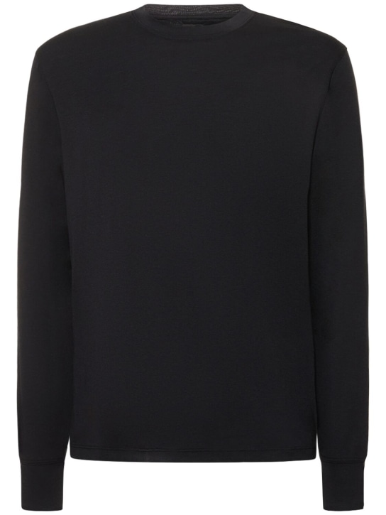 LuisaViaRoma Tom FordT-shirt in lyocell e cotone