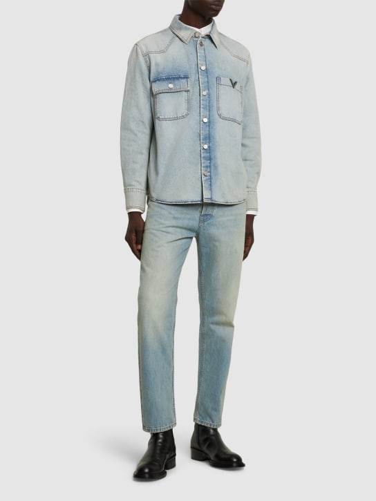 LuisaViaRoma ValentinoCamicia In Denim Di Cotone