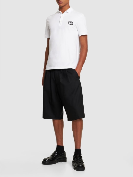 LuisaViaRoma ValentinoPolo In Cotone Con Logo