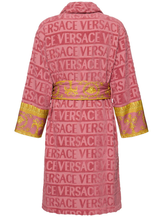 LuisaViaRoma VersaceAccappatoio I Heart Baroque