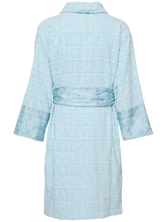LuisaViaRoma VersaceAccappatoio I Heart Baroque
