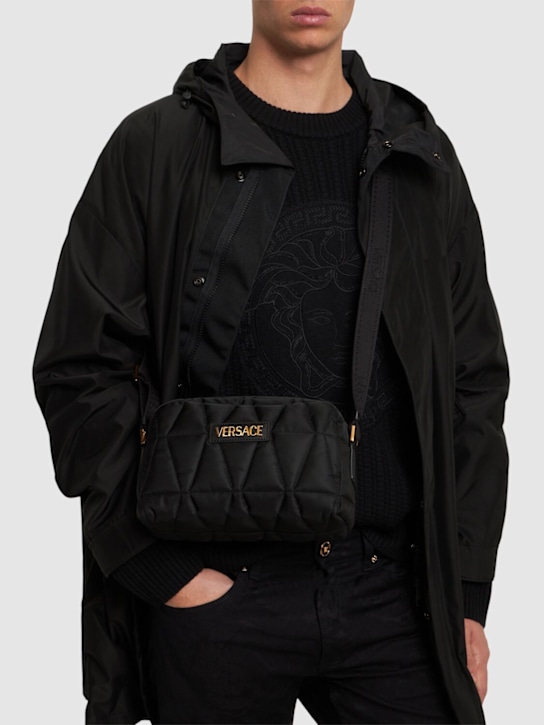 LuisaViaRoma VersaceBorsa In Nylon Con Logo