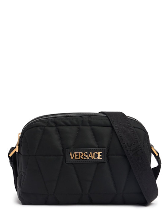 LuisaViaRoma VersaceBorsa In Nylon Con Logo