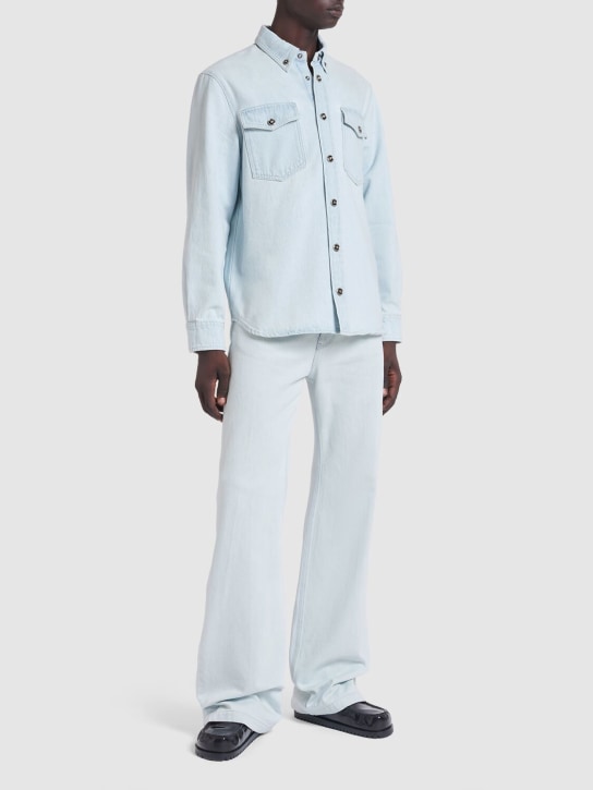 LuisaViaRoma VersaceCamicia In Denim Di Cotone