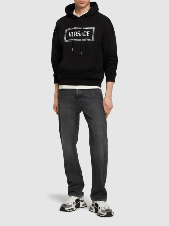 LuisaViaRoma VersaceFelpa In Cotone Con Cappuccio