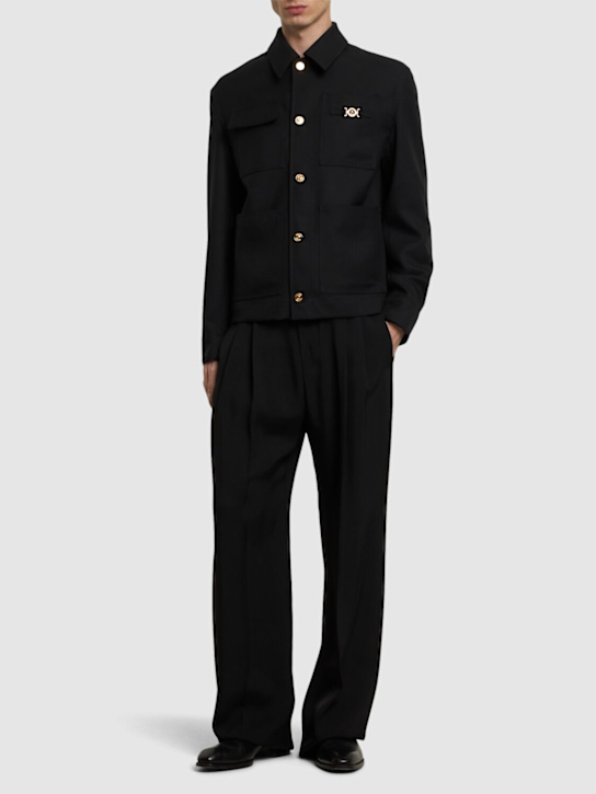 LuisaViaRoma VersaceGiacca In Lana Cavallery