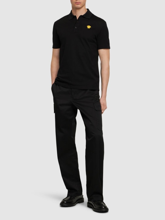 LuisaViaRoma VersacePolo Medusa In Cotone Piqué