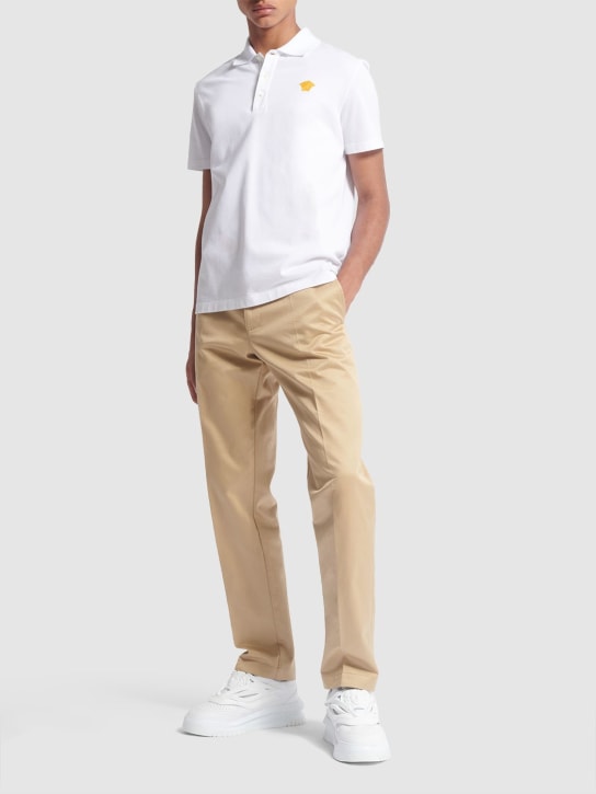 LuisaViaRoma VersacePolo Medusa In Cotone Piqué