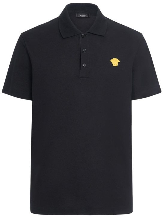 LuisaViaRoma VersacePolo Medusa in cotone piqué