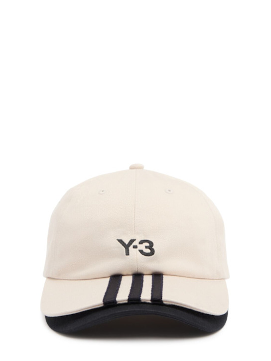 LuisaViaRoma Y-3Cappello 3S in cotone con ricamo