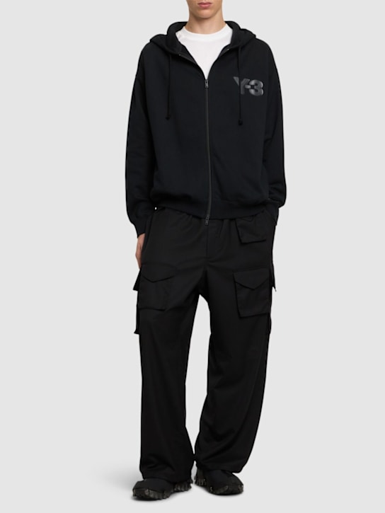 LuisaViaRoma Y-3Pantaloni Cargo In Misto Lana