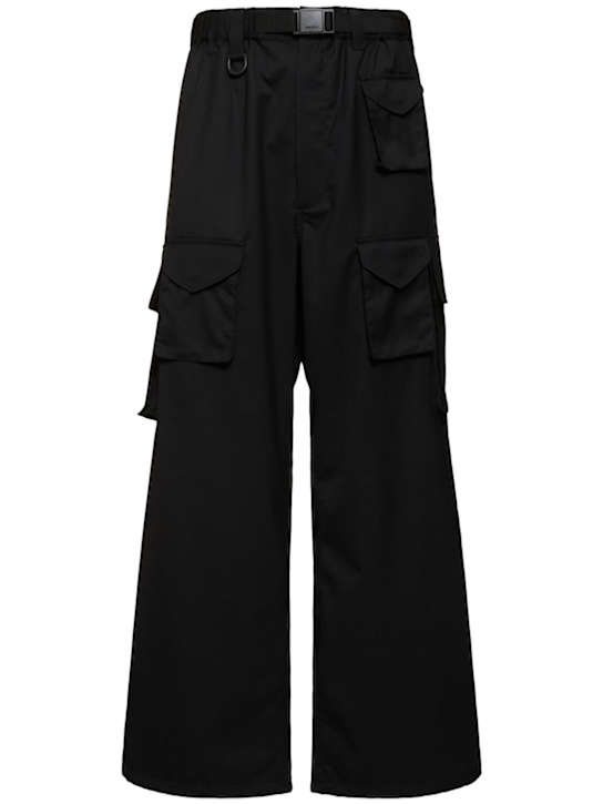 LuisaViaRoma Y-3Pantaloni cargo in misto lana