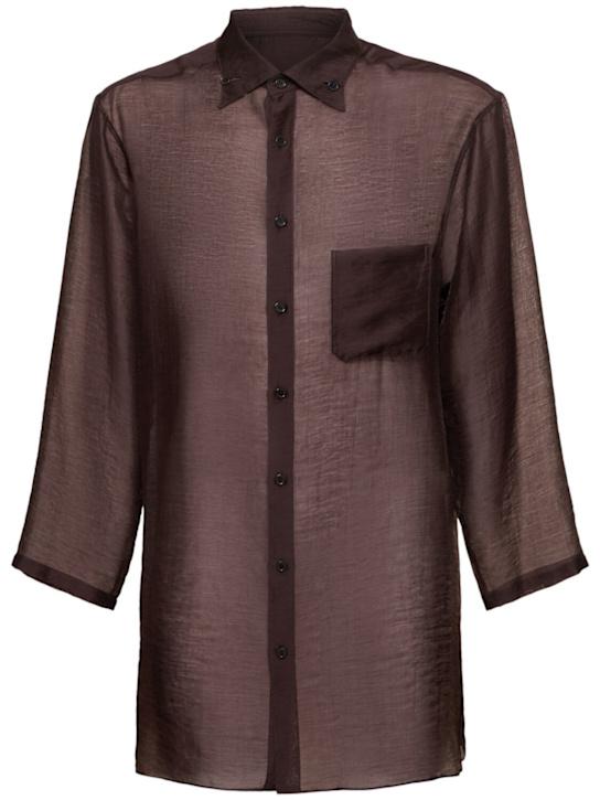 LuisaViaRoma Yohji YamamotoCamicia oversize