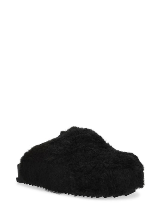 LuisaViaRoma Yume YumeMules In Pelliccia Sintetica