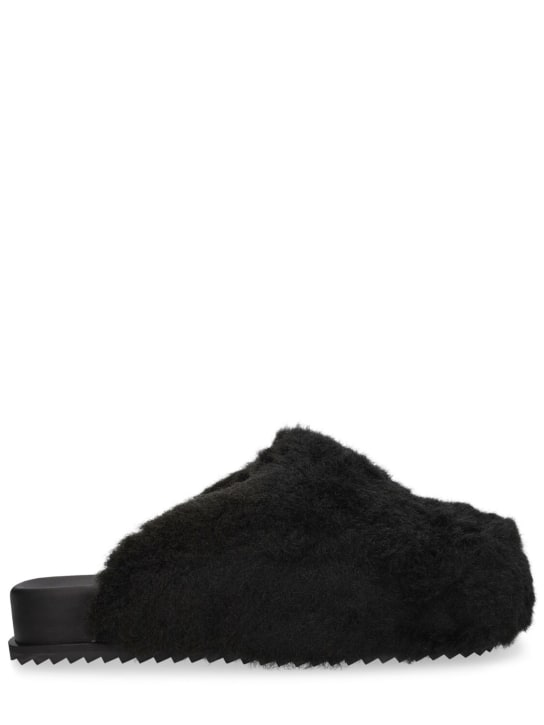 LuisaViaRoma Yume YumeMules in pelliccia sintetica