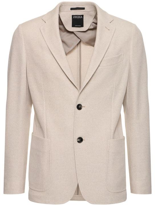 LuisaViaRoma ZegnaBlazer in jersey di cotone