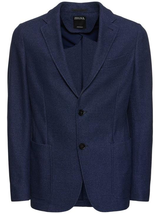 LuisaViaRoma ZegnaBlazer in jersey di cotone
