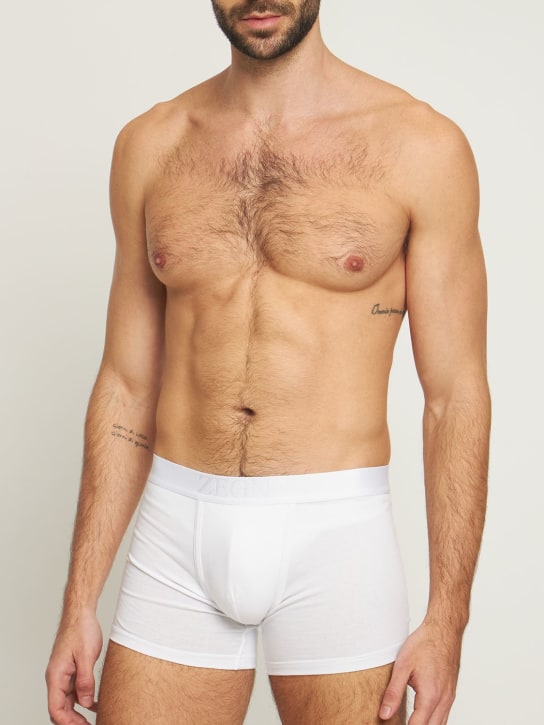 LuisaViaRoma ZegnaBoxer In Cotone Con Logo