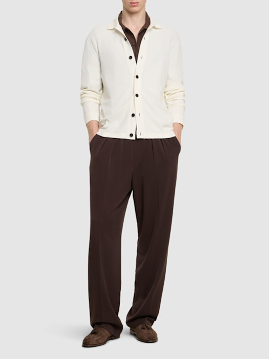 LuisaViaRoma ZegnaCamicia In Lana