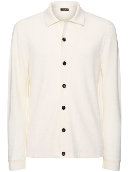 LuisaViaRoma ZegnaCamicia in lana