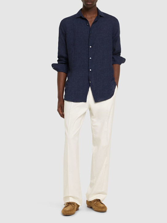 LuisaViaRoma ZegnaCamicia In Lino