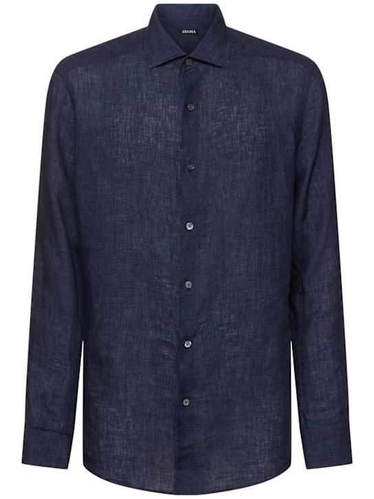 LuisaViaRoma ZegnaCamicia in lino