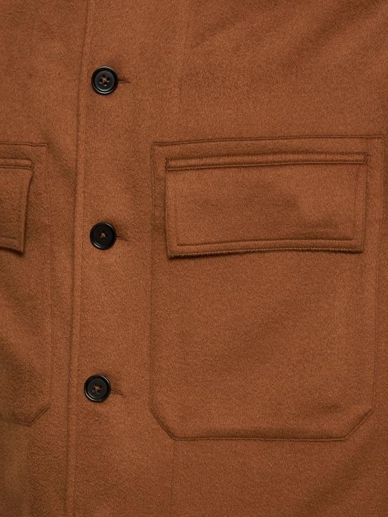 LuisaViaRoma ZegnaCamicia In Puro Cashmere