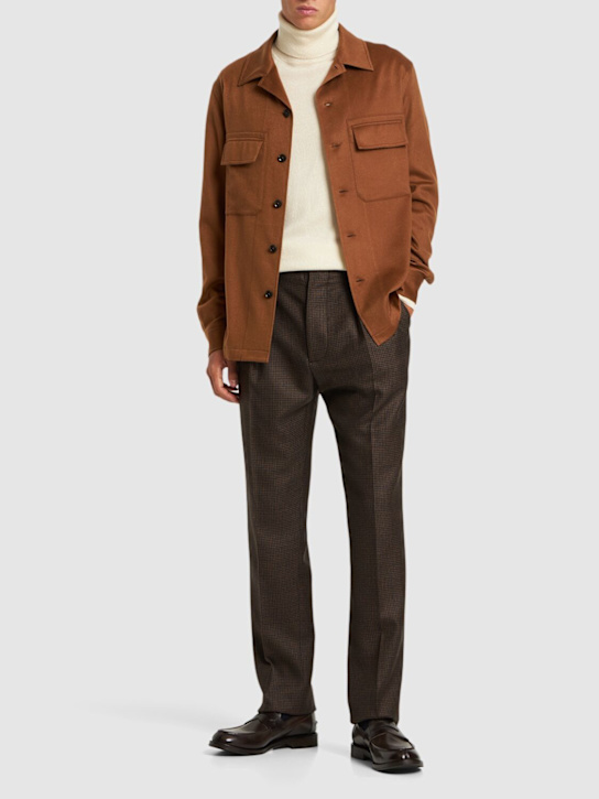 LuisaViaRoma ZegnaCamicia In Puro Cashmere
