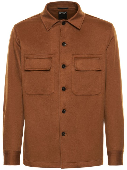 LuisaViaRoma ZegnaCamicia in puro cashmere