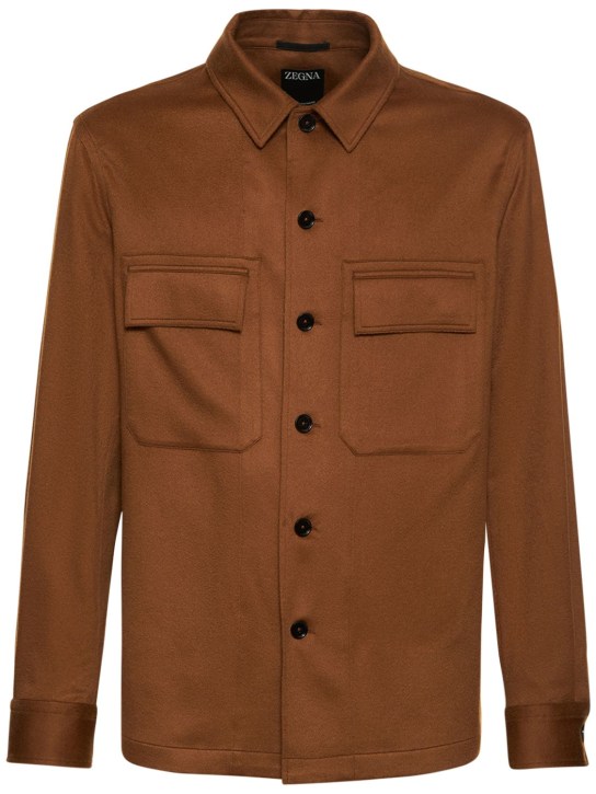 LuisaViaRoma ZegnaCamicia in puro cashmere