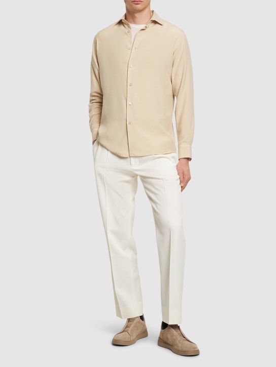LuisaViaRoma ZegnaCamicia In Seta