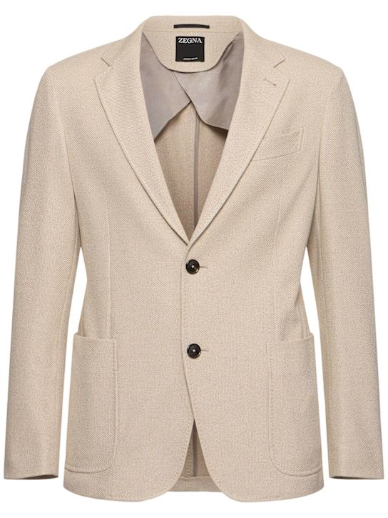 LuisaViaRoma ZegnaGiacca in jersey di cotone