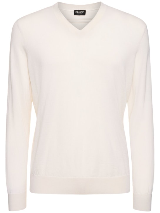 LuisaViaRoma ZegnaMaglia in cashmere e seta