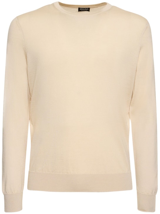LuisaViaRoma ZegnaMaglia in cashmere e seta