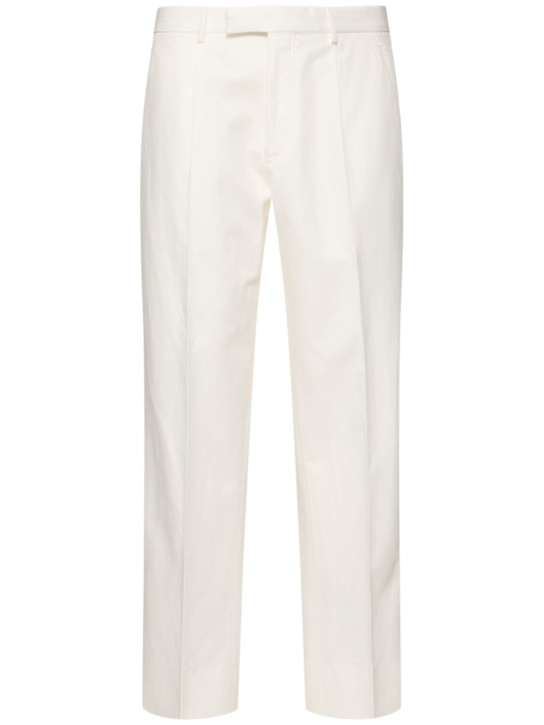 LuisaViaRoma ZegnaPantaloni in cotone e lino