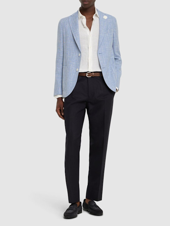 LuisaViaRoma ZegnaPantaloni In Cotone E Lino