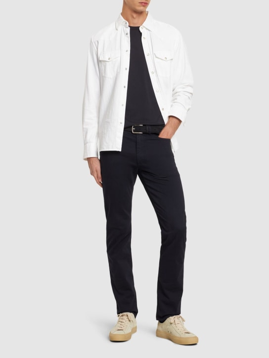 LuisaViaRoma ZegnaPantaloni In Gabardina Stretch