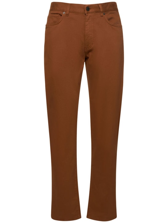 LuisaViaRoma ZegnaPantaloni in gabardina stretch