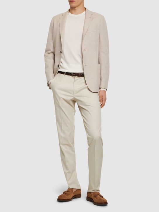 LuisaViaRoma ZegnaPantaloni Slim In Lana E Cotone