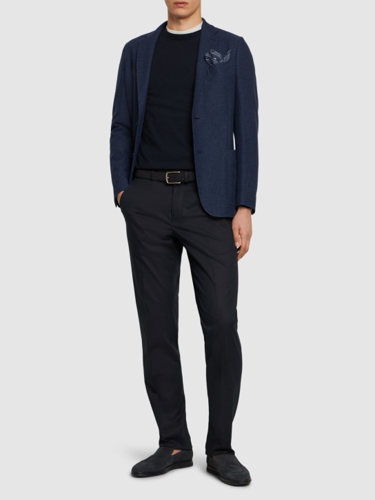 LuisaViaRoma ZegnaPantaloni Slim In Misto Cotone