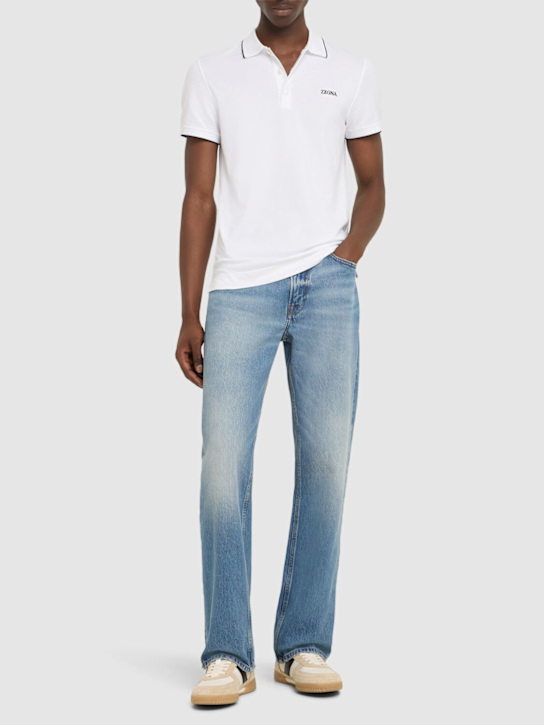 LuisaViaRoma ZegnaPolo A Maniche Corte