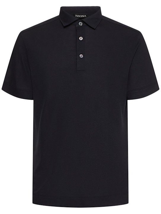 LuisaViaRoma ZegnaPolo in cotone e seta