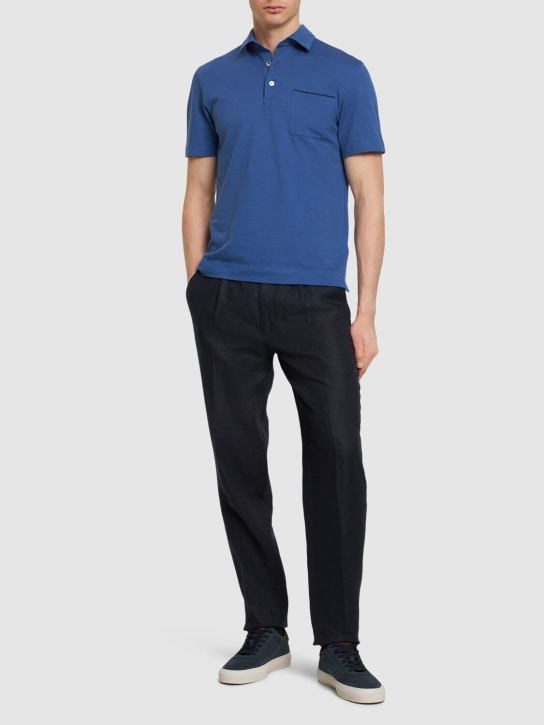 LuisaViaRoma ZegnaPolo In Cotone Piqué