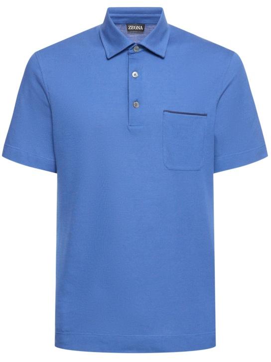 LuisaViaRoma ZegnaPolo in cotone piqué