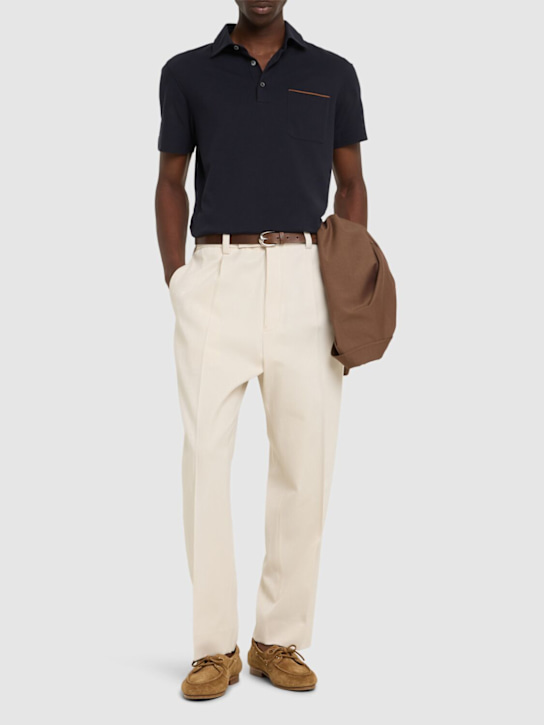 LuisaViaRoma ZegnaPolo In Cotone Piqué