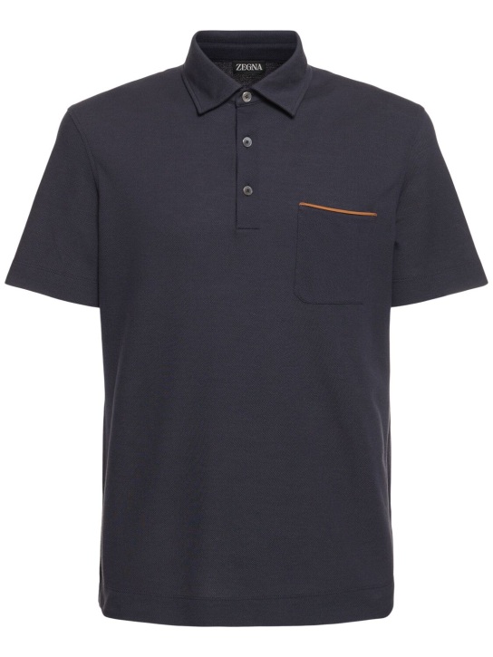 LuisaViaRoma ZegnaPolo in cotone piqué